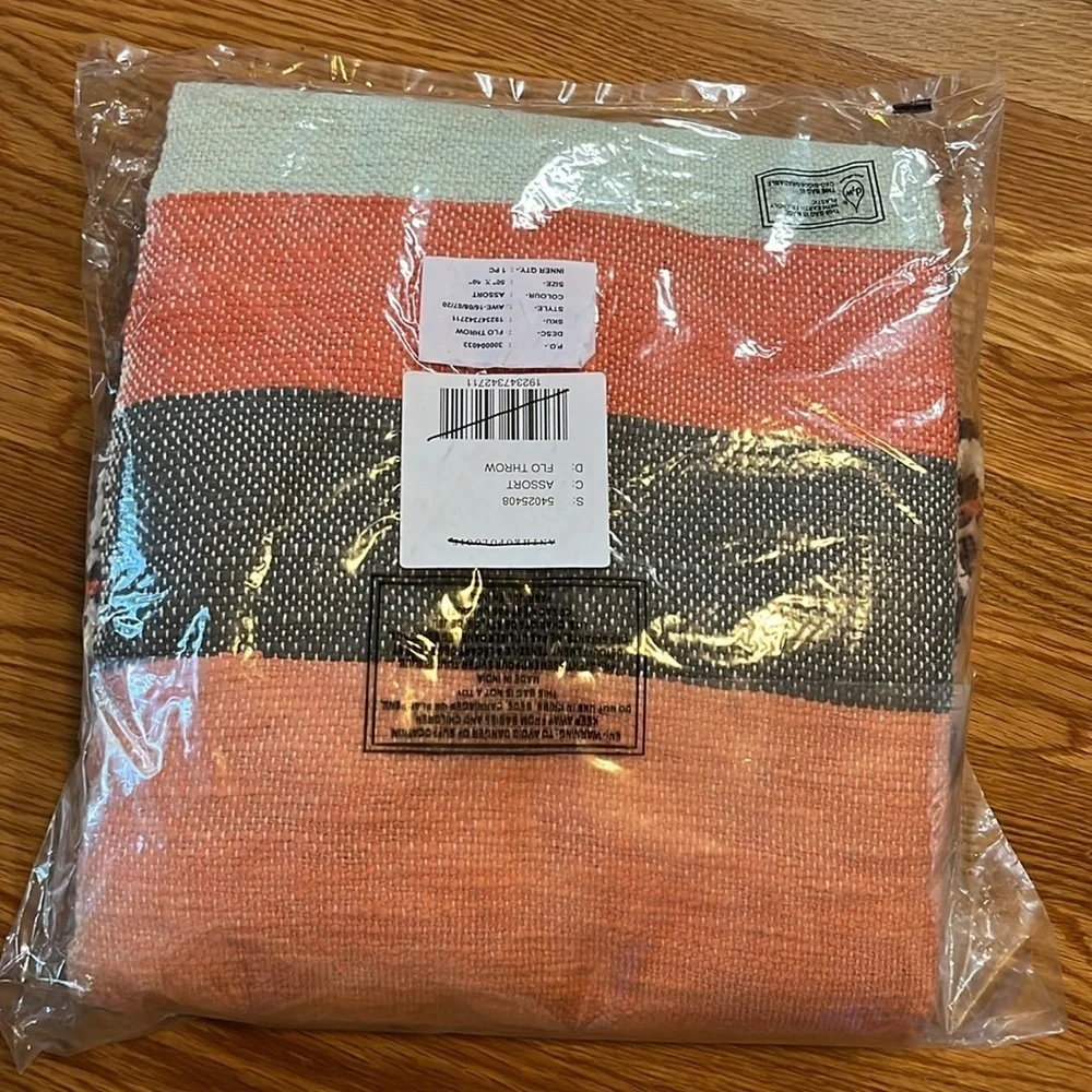 Anthropologie Richmond Throw Blanket Dog NWT